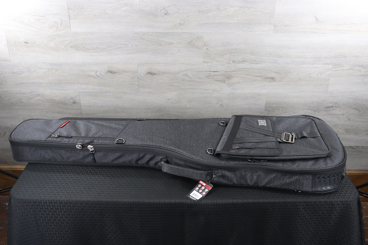 Gator GT-BASS-BLK Transit Series Electric Bass Gig Bag Black - K&S