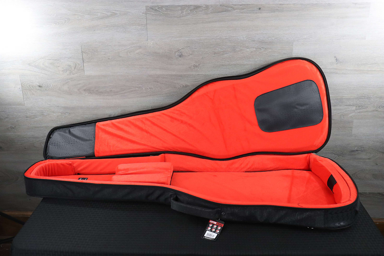 Gator GT-BASS-BLK Transit Series Electric Bass Gig Bag Black - K&S