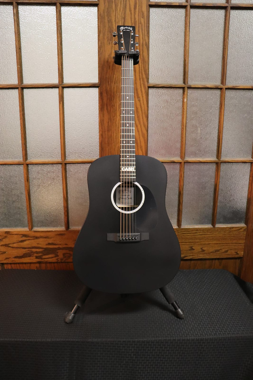 Martin DX Johnny Cash Black - K&S Music Center LLC