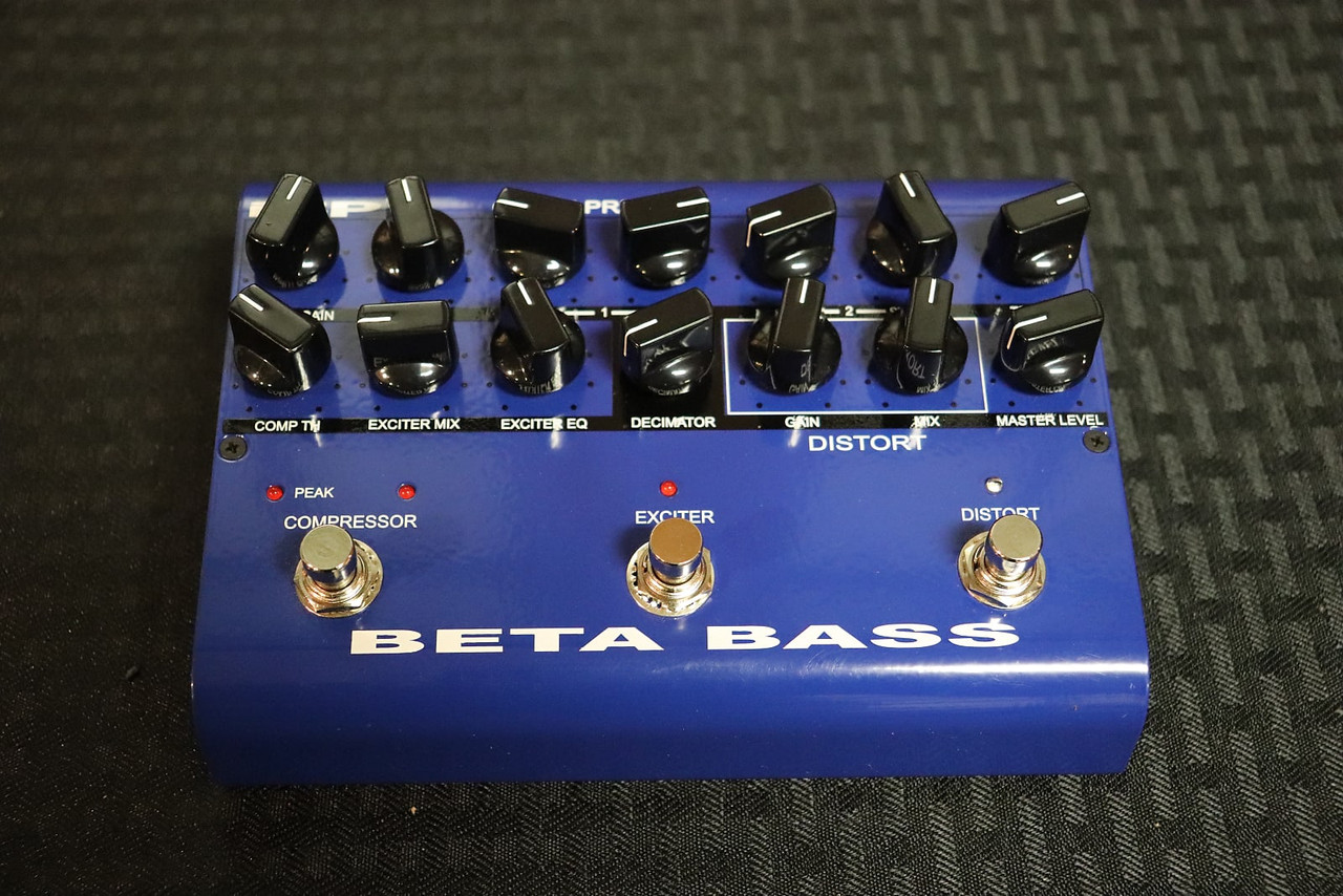 ISP Technologies Beta Bass Preamp Blue - K&S Music Center LLC