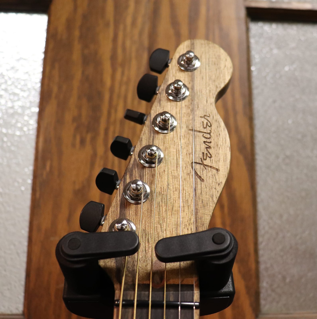 Fender American Acoustasonic Telecaster Exotic Ziricote Natural