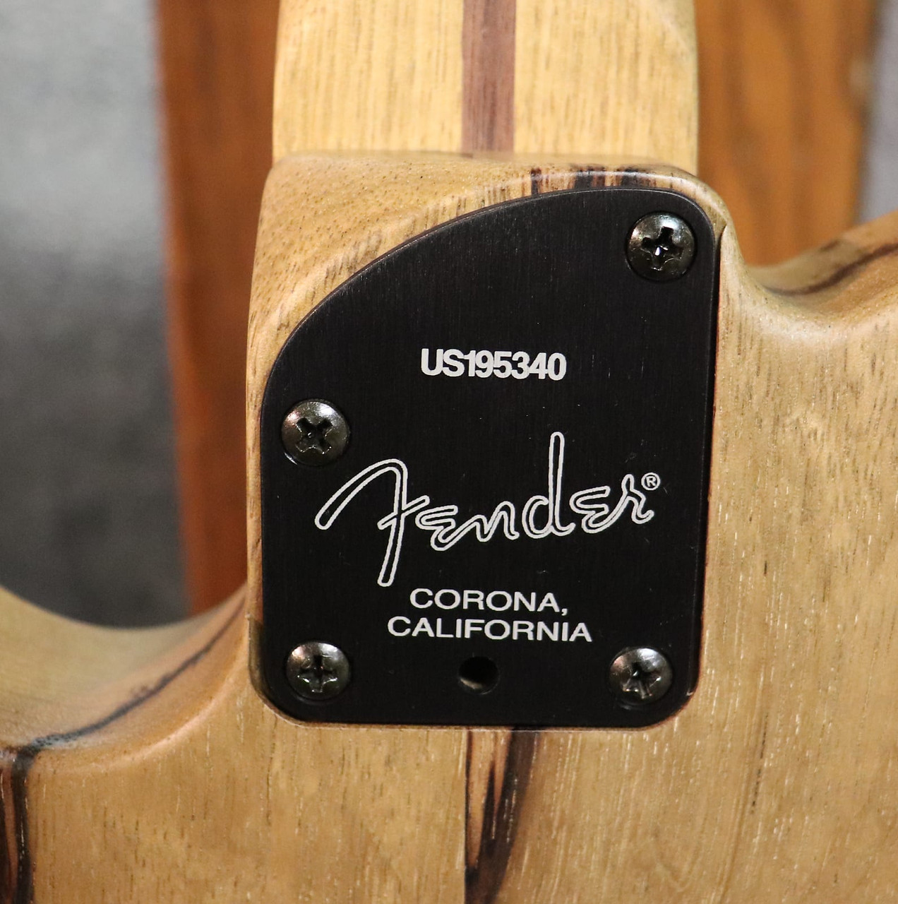 Fender American Acoustasonic Telecaster Exotic Ziricote Natural