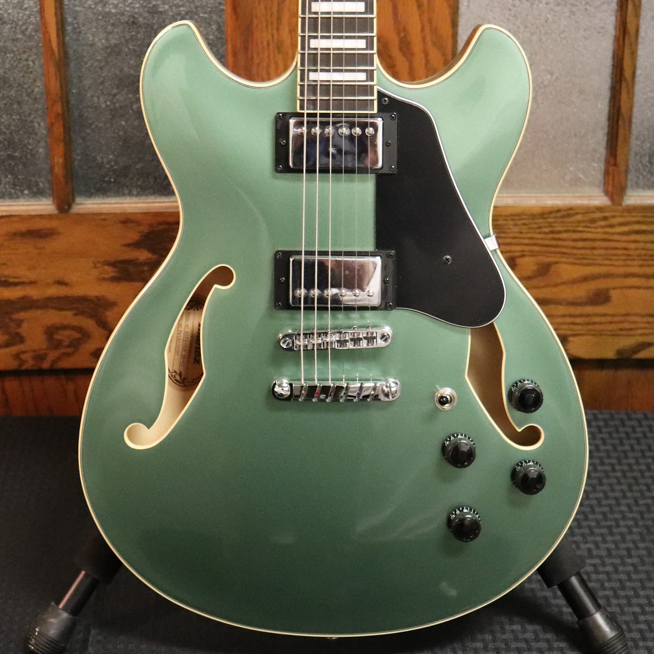 【*！様 Ibanez AS73FM-AZG 5B-01　セミアコ Ibanez AS73FM-AZG AS Series - K&S Music Center LLC