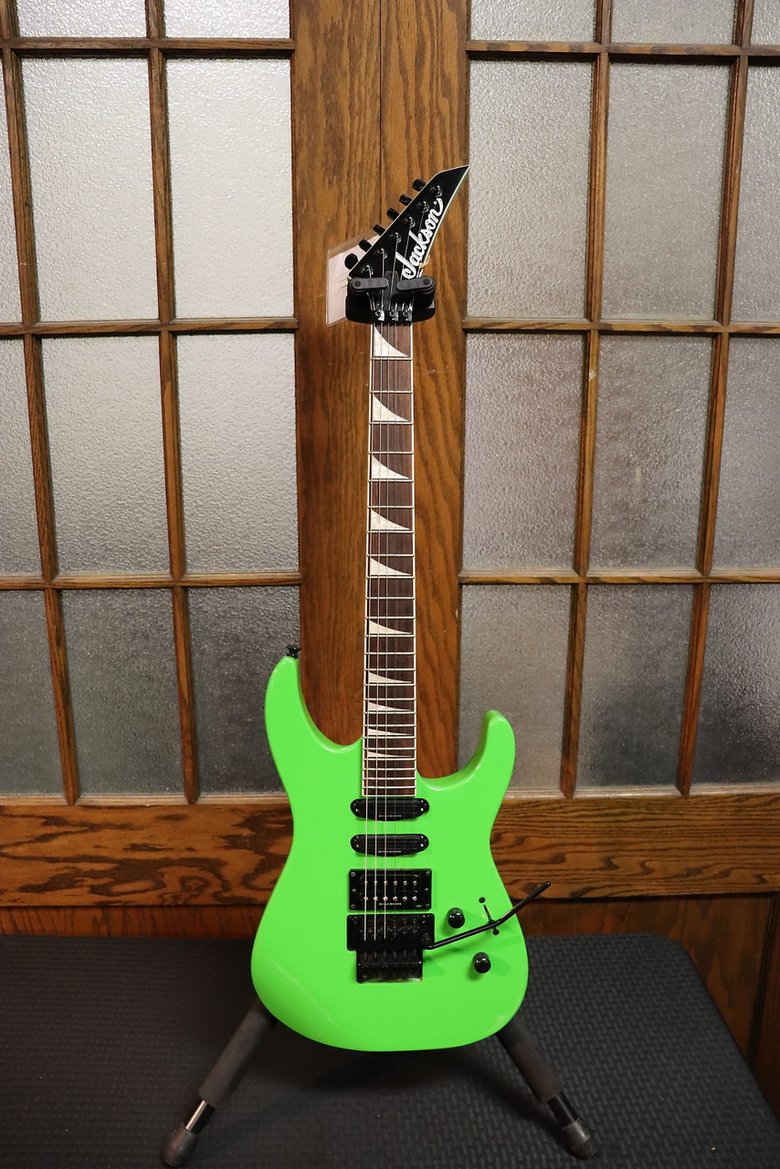 Jackson X Series Soloist SL3X Slime Green - K&S Music Center LLC