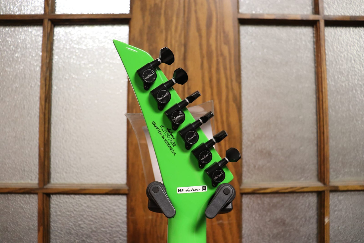 Jackson X Series Soloist SL3X Slime Green - K&S Music Center LLC