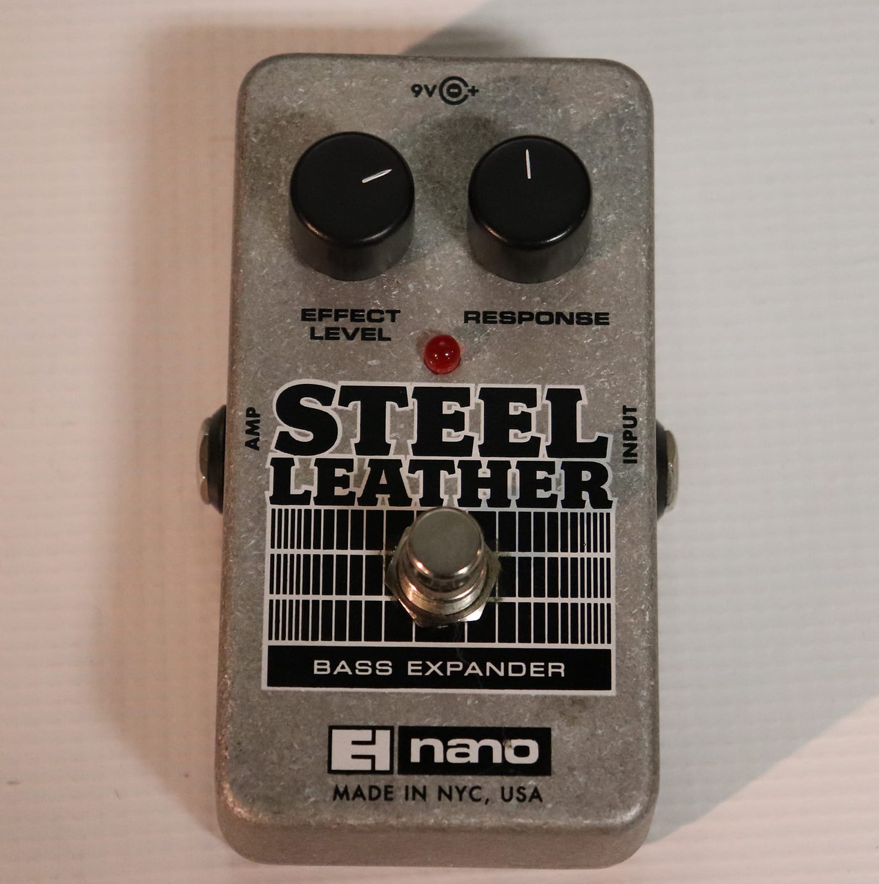 ベース STEEL LEATHER BASS EXPANDER Electro Harmonix Steel Leather Bass Expander Effects Pedal