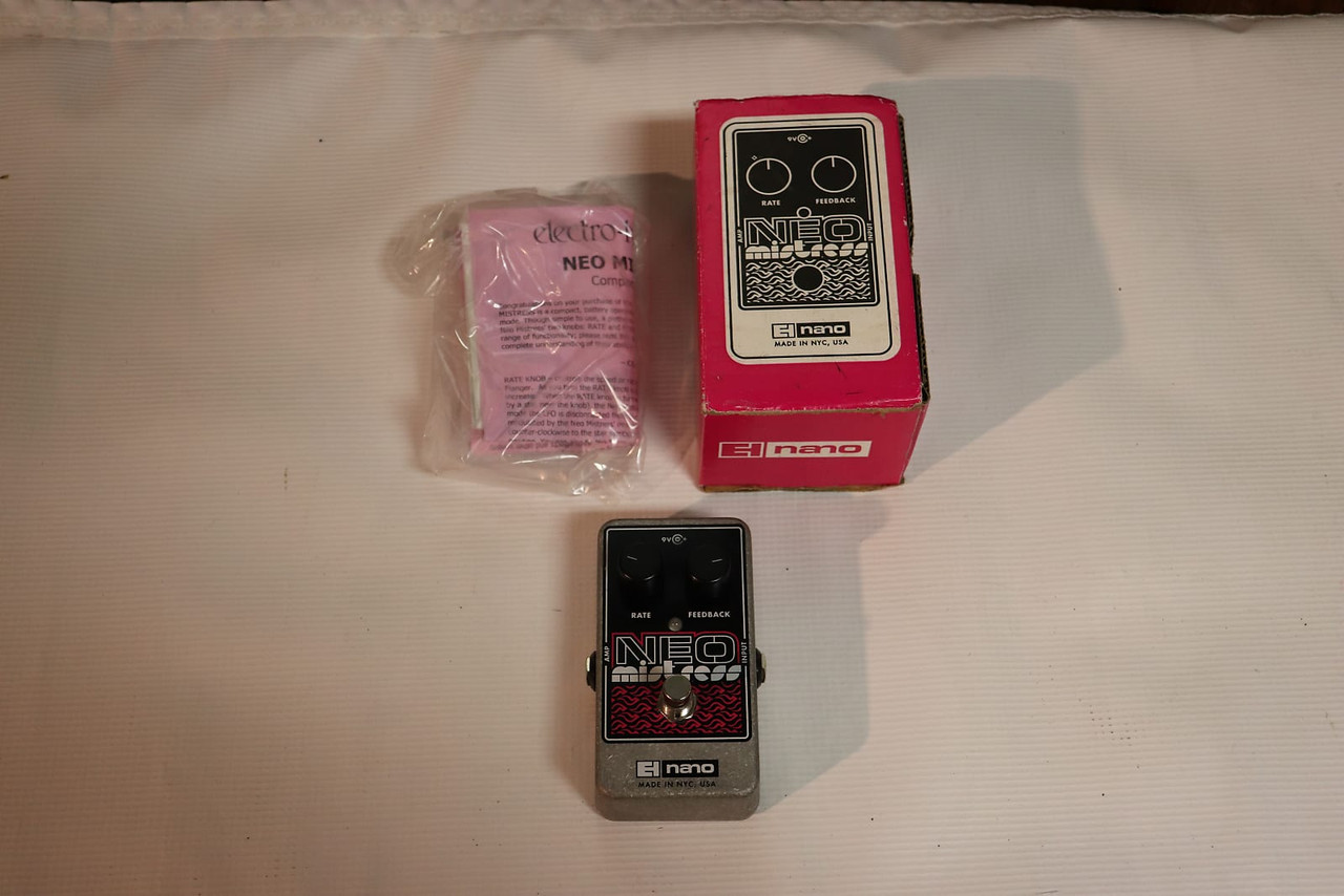 Electro-Harmonix Neo Mistress Flanger Black / Pink - K&S Music