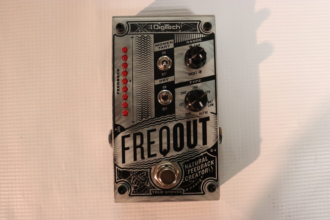 DigiTech FreqOut Natural Feedback Creator Silver / Black