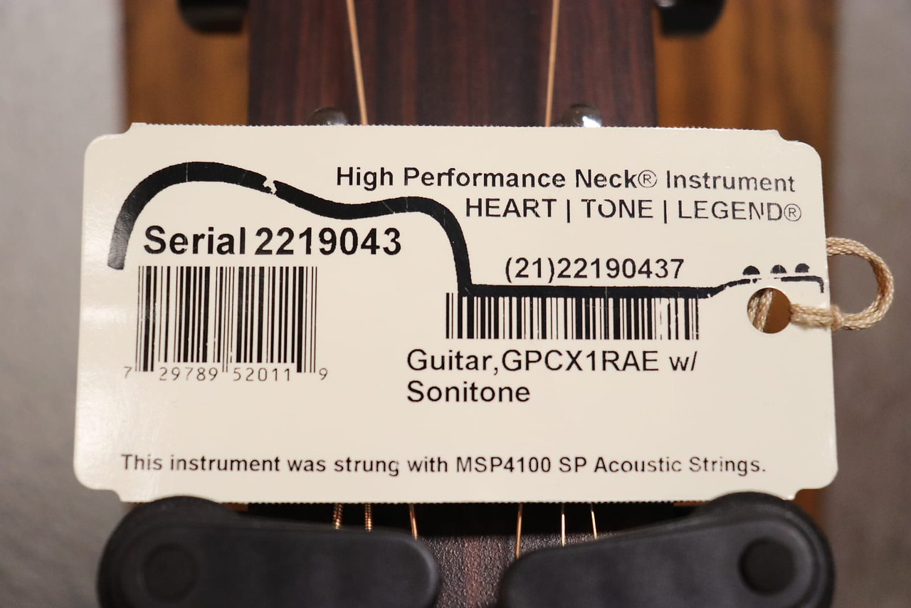 Martin GPCX1RAE X Series Grand Performance Acoustic/Electric