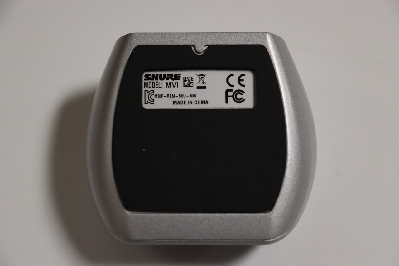 Shure MVi オーディオインターフェイス Shure MOTIV MVI-DIG - Broadcast Supply Worldwide