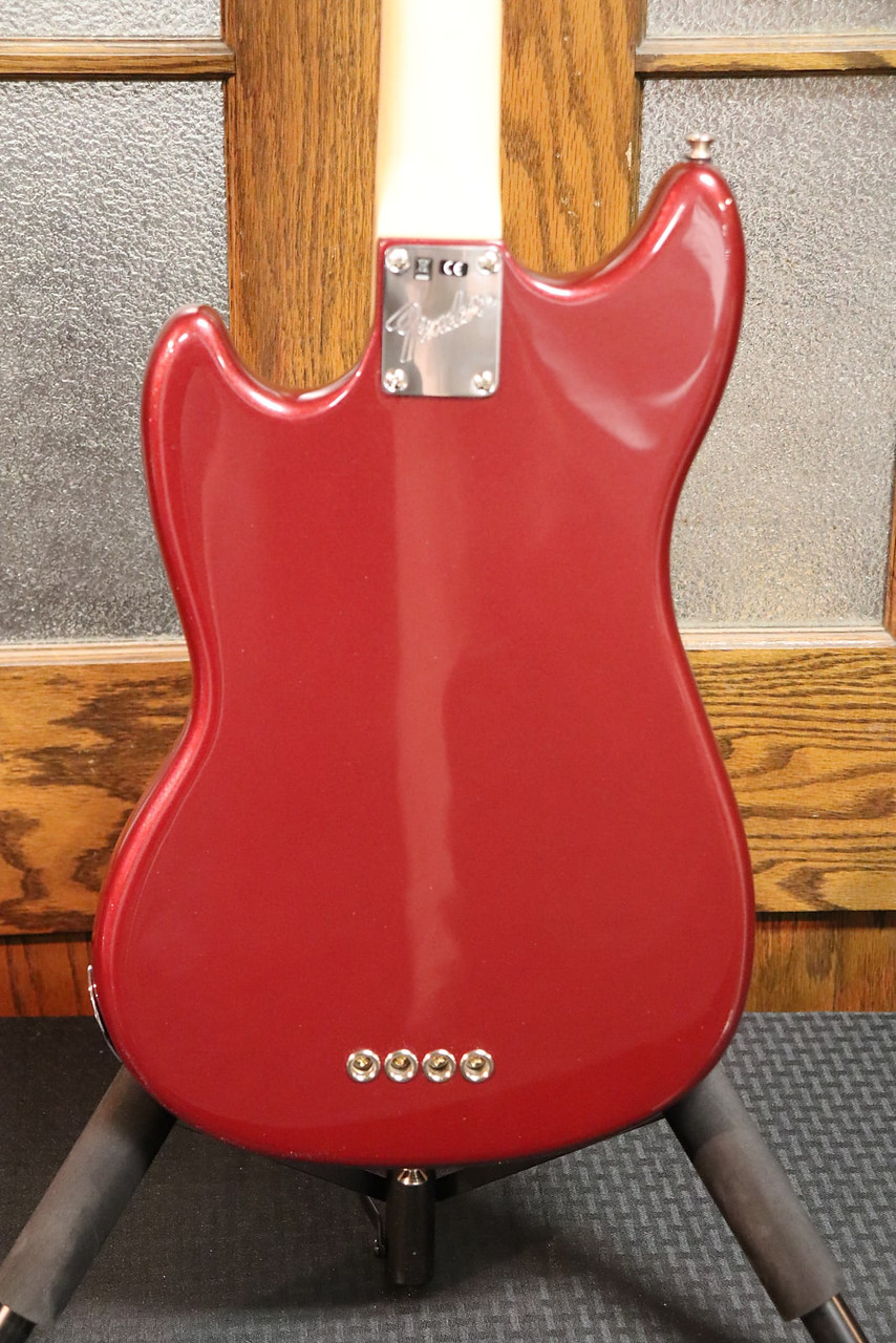 Fender American Performer Mustang Bass Aubergine - K&S Music
