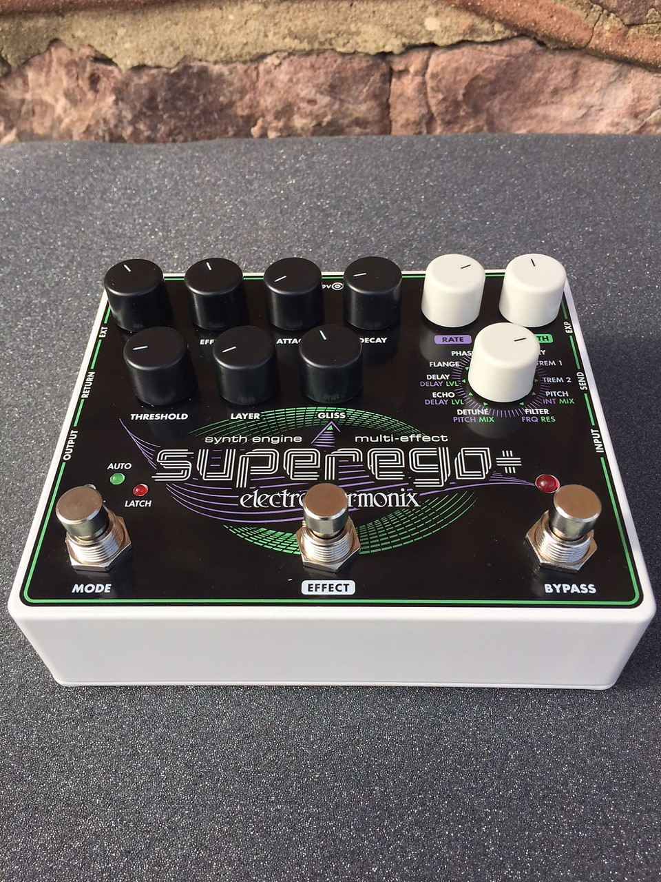 Electro-Harmonix Super Ego Plus Synth Engine Multi Effect Pedal