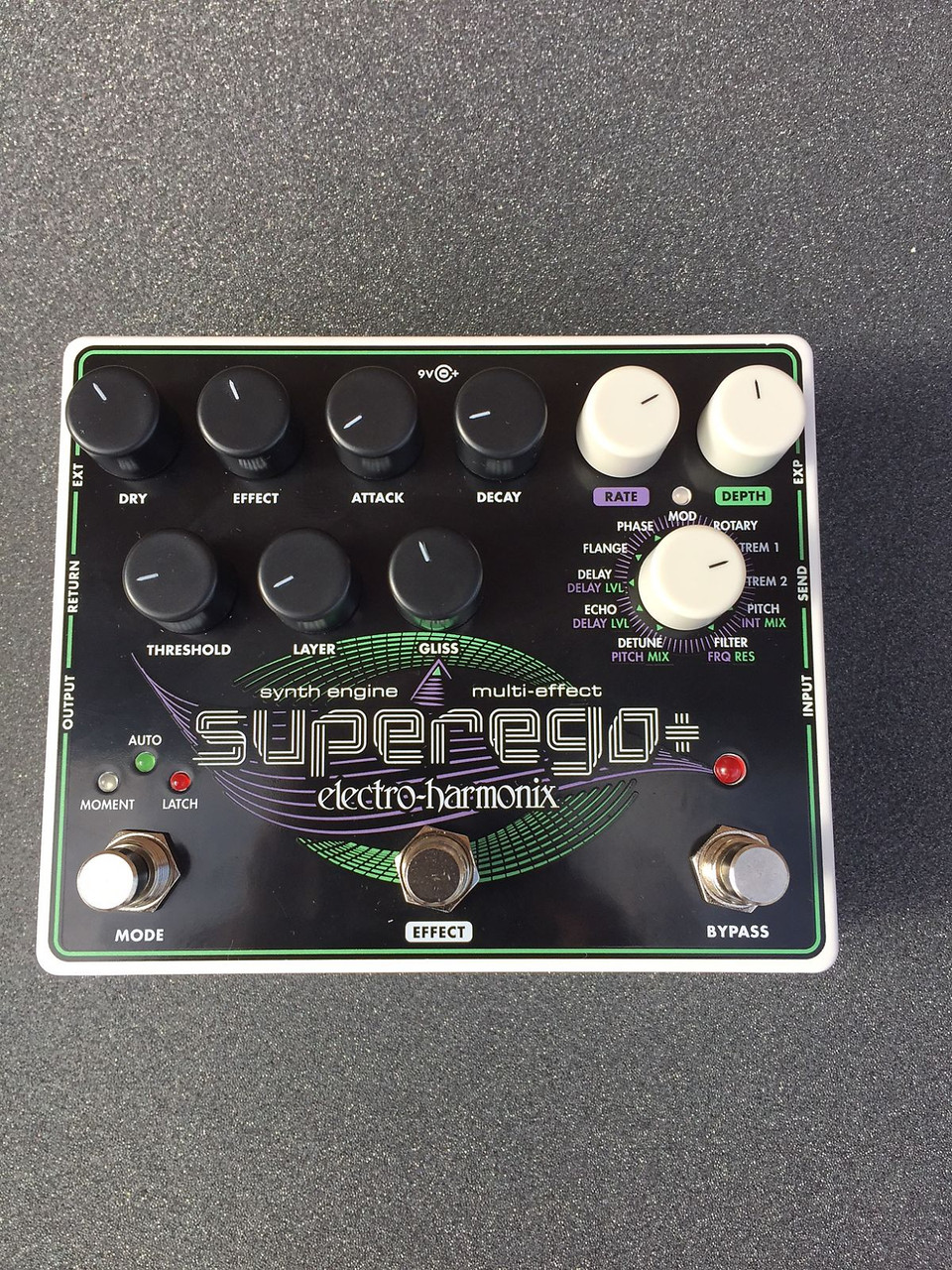 Electro-Harmonix Super Ego Plus Synth Engine Multi Effect Pedal