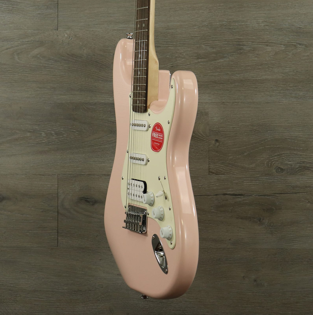 Squier Bullet Stratocaster HT HSS Shell Pink - K&S Music Center LLC