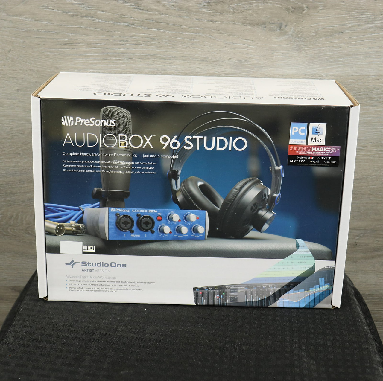 PreSonus AudioBox 96 Studio Pack Blue - K&S Music Center LLC