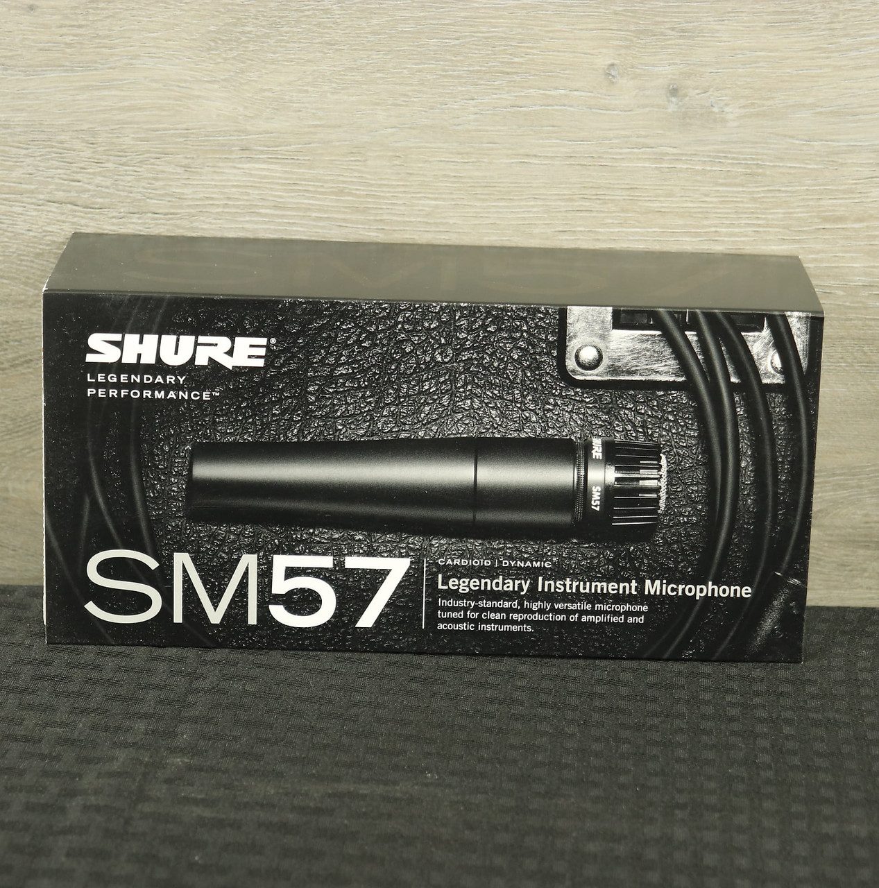 Shure SM57 Dynamic Microphone w Cardioid Pickup Pattern Vocal & Instrument  Mic