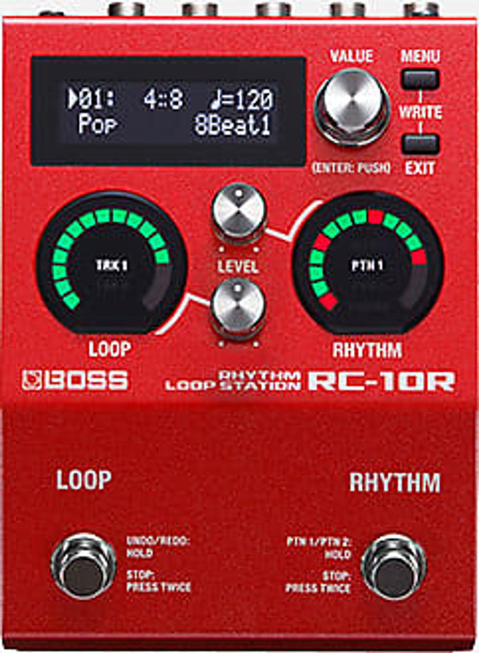 Boss RC-10R Rhythm Loop Station Red - K&S Music Center LLC