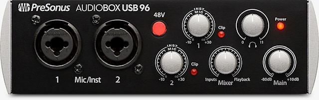 PreSonus AudioBox USB 96 - Black - K&S Music Center LLC