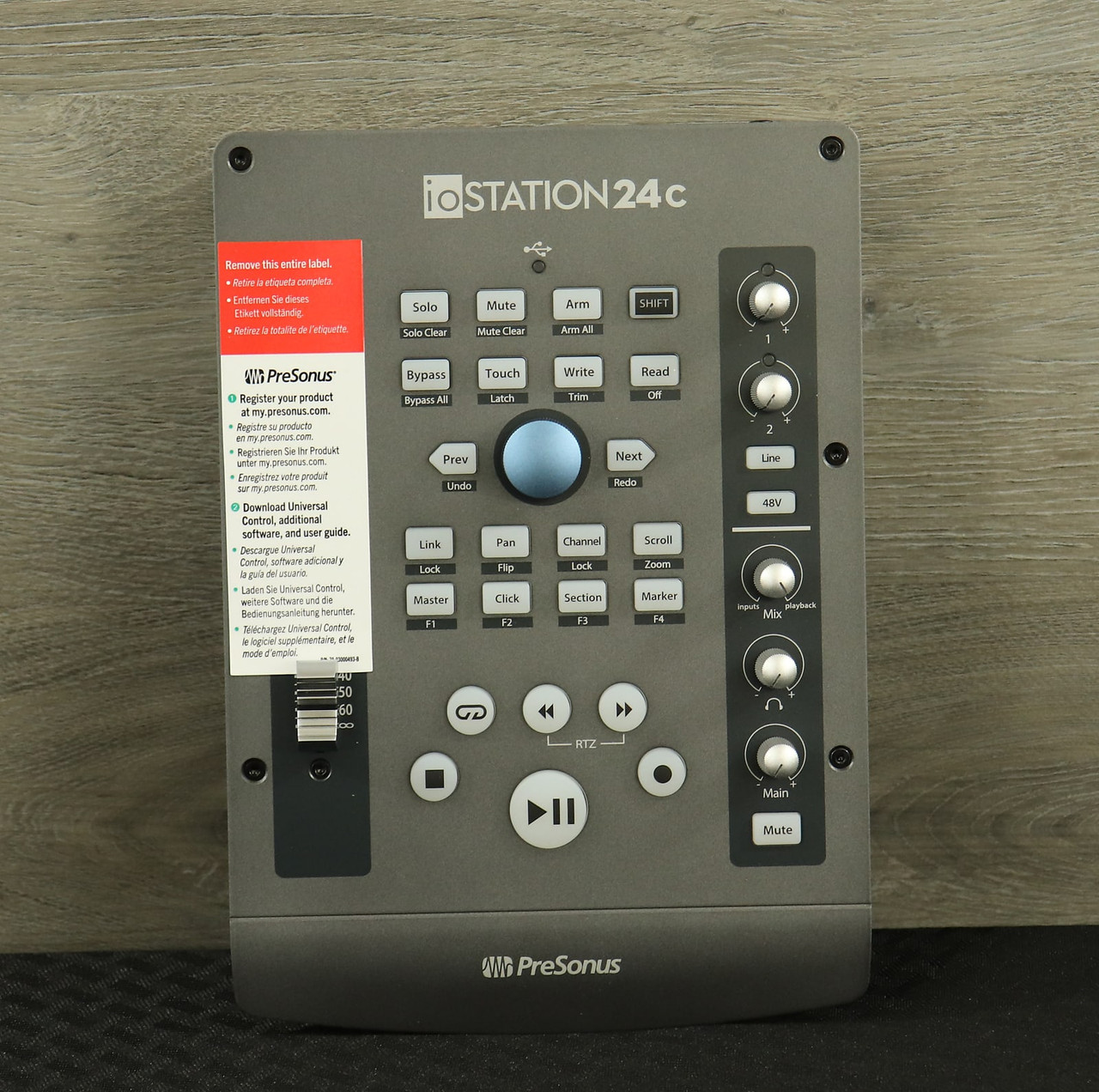PreSonus ioStation 24c USB-C Audio Interface and DAW Controller