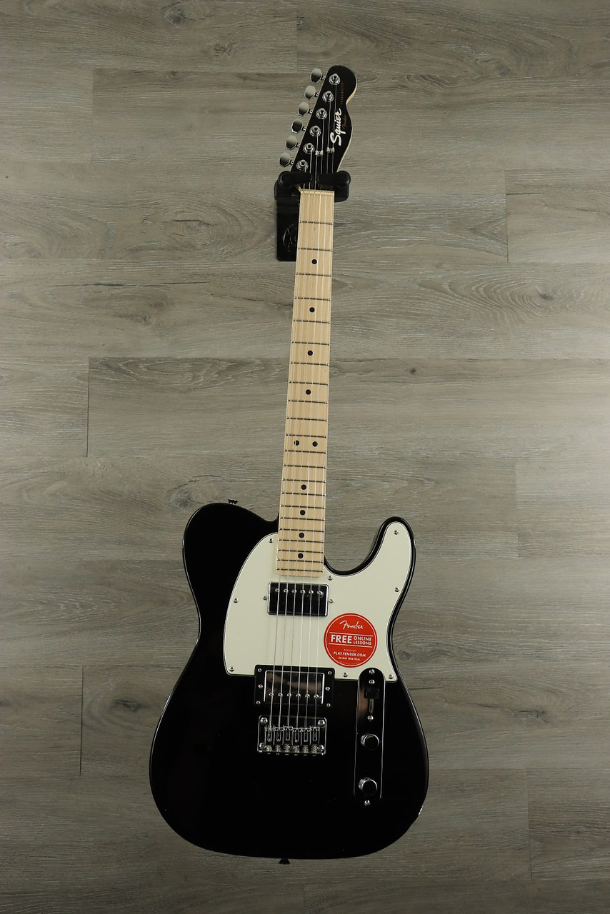 Squier Contemporary Telecaster HH with Maple Fretboard Black Metallic