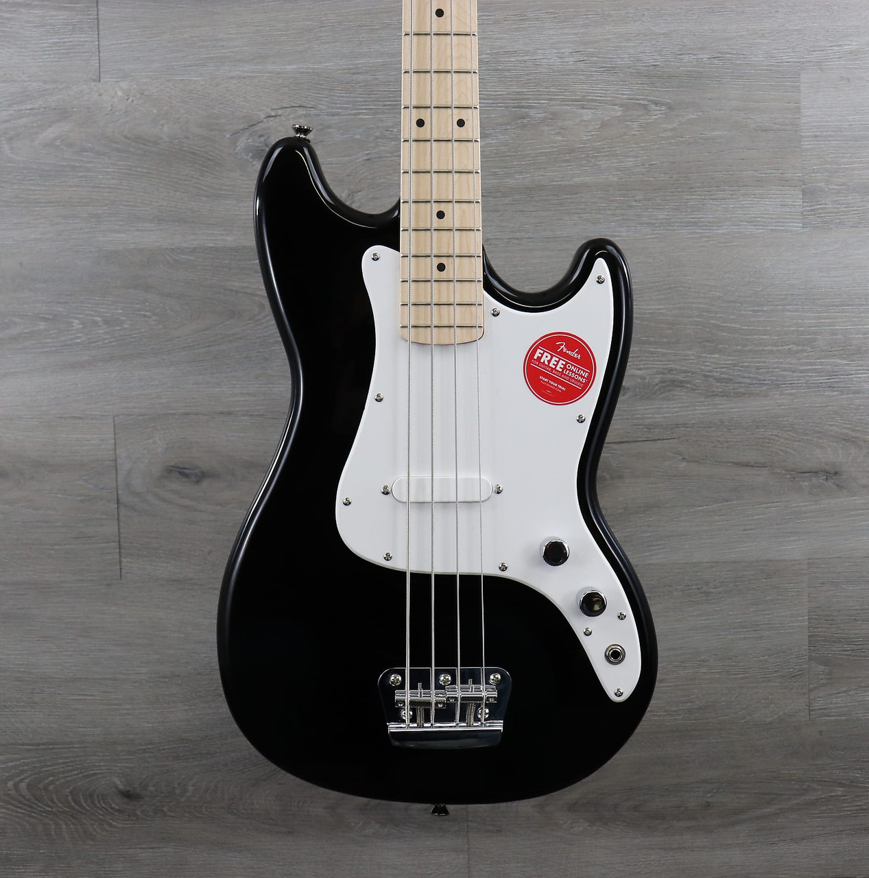 squier bronco bass weight