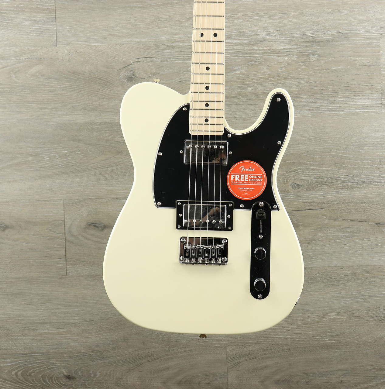 Squier Contemporary Telecaster HH with Maple Fretboard Pearl White