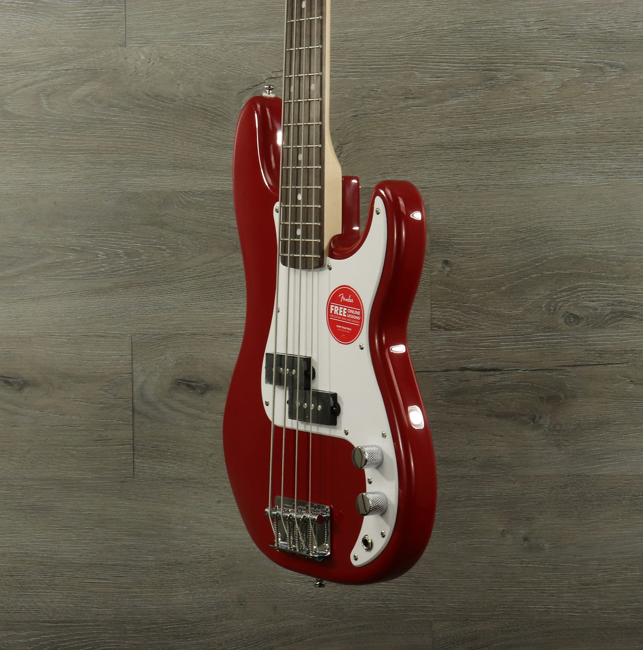 Squier Mini Precision Bass Dakota Red - K&S Music Center LLC