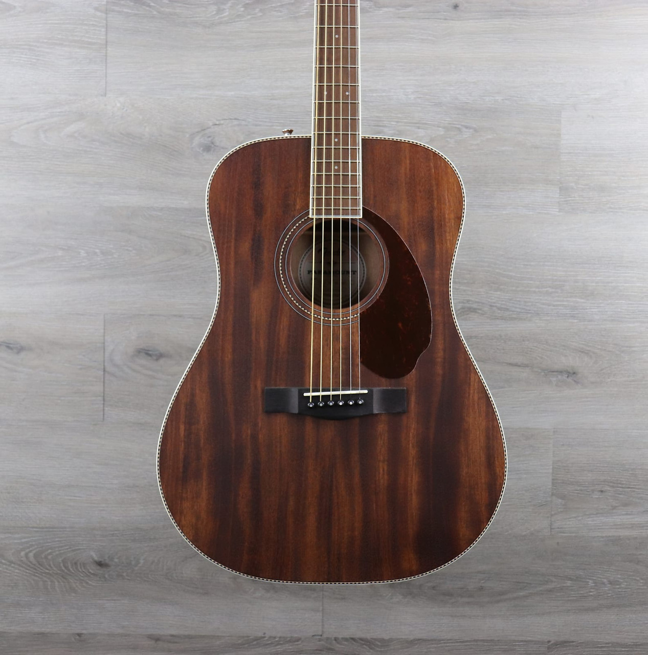 Fender Paramount Series PM-1 Standard NE All-Mahogany Dreadnought Natural