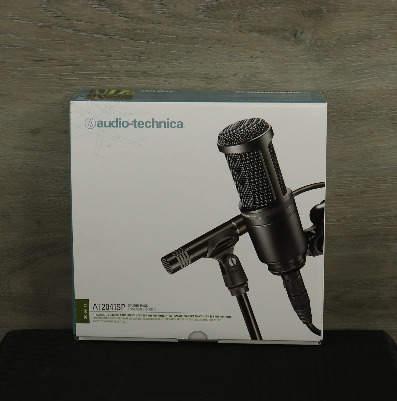Audio-Technica AT2041SP AT2020 and AT2021 Studio Mic Package Black
