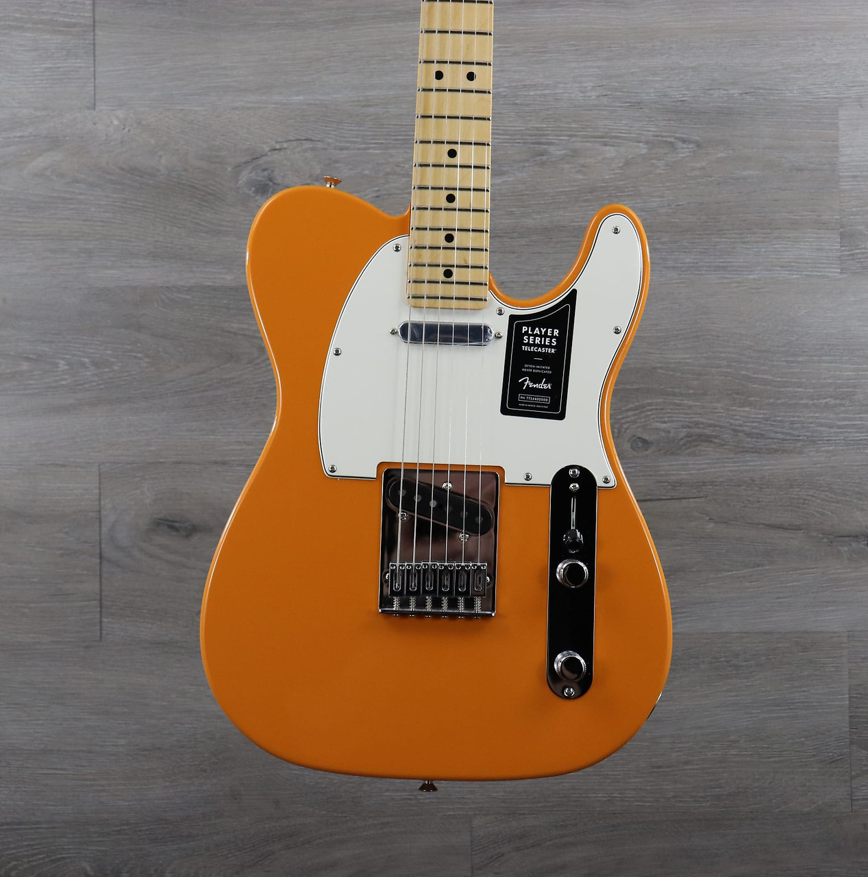 Fender Player Telecaster with Maple Fretboard Capri Orange