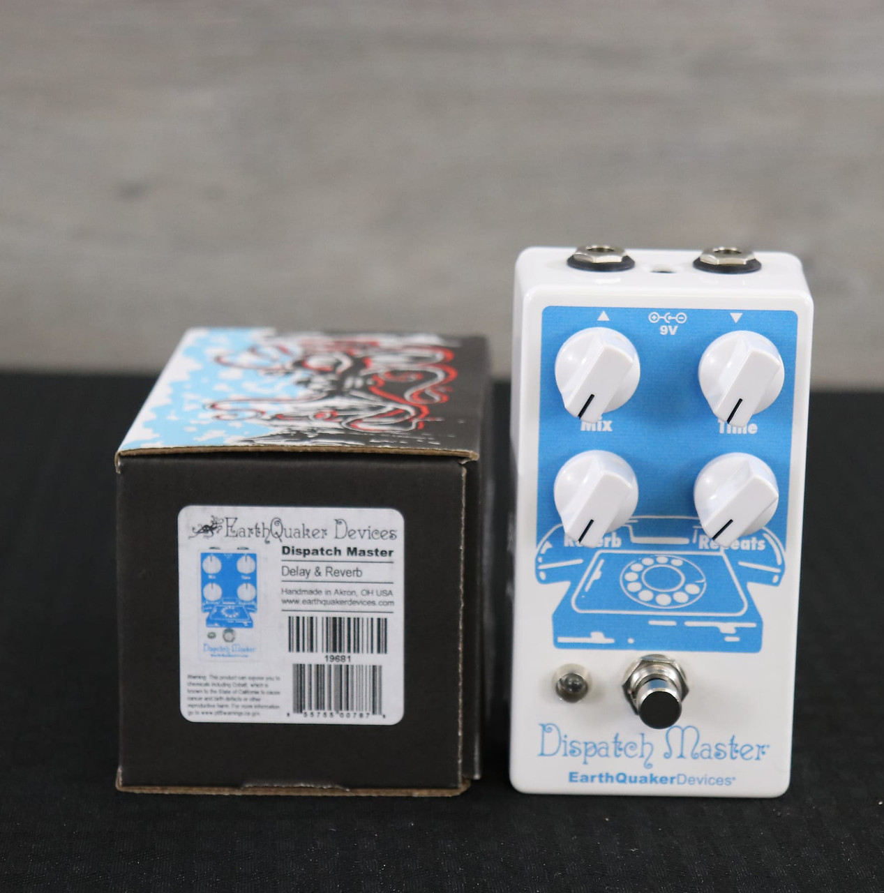 EarthQuaker Devices Dispatch Master Delay & Reverb Blue - K&S