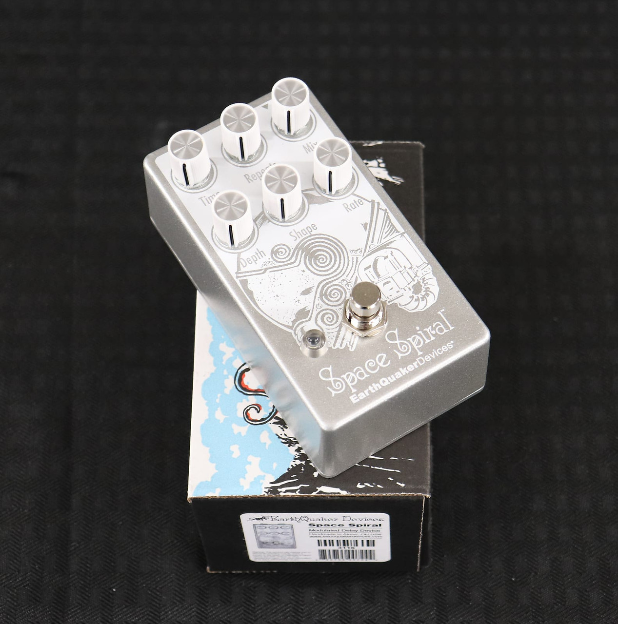 EarthQuaker Devices Space Spiral V2 Silver