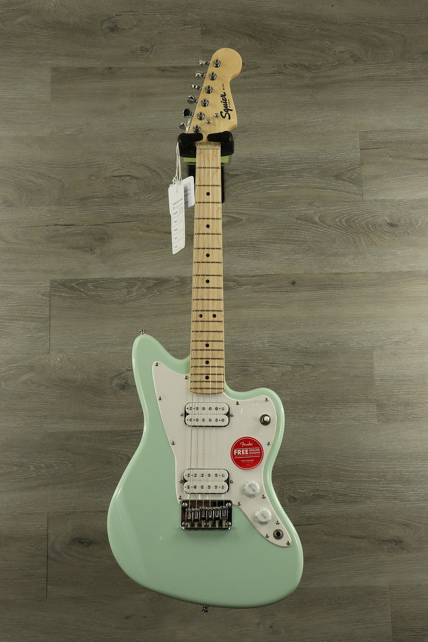 Squier Mini Jazzmaster HH Surf Green - K&S Music Center LLC