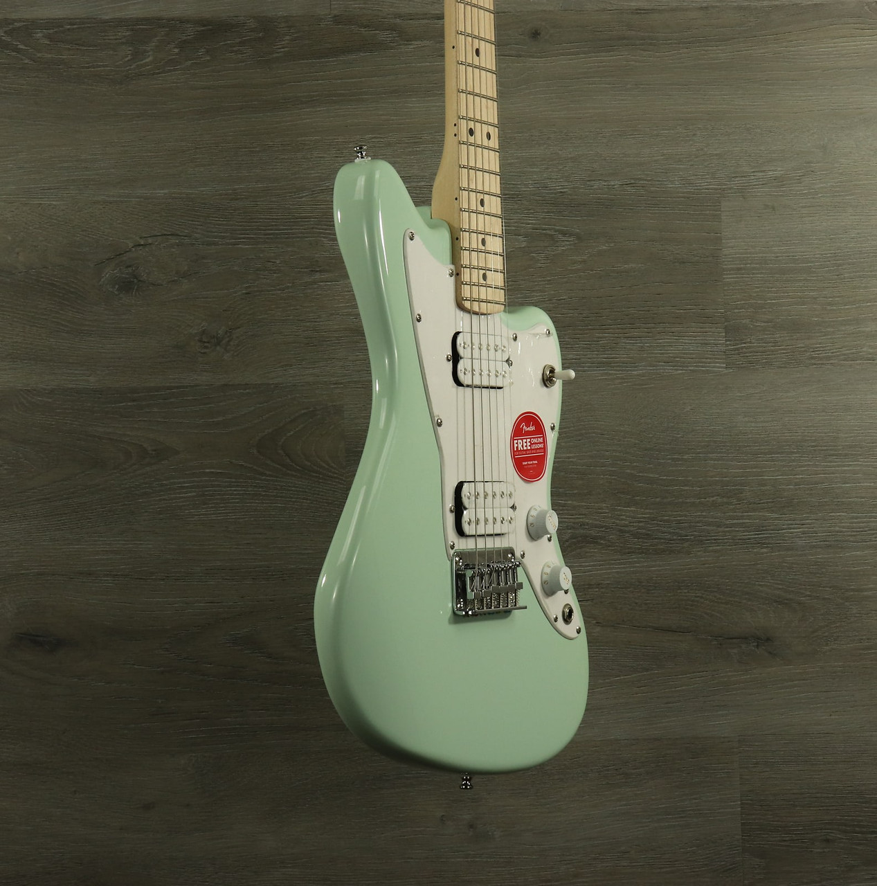Squier Mini Jazzmaster HH Surf Green - K&S Music Center LLC