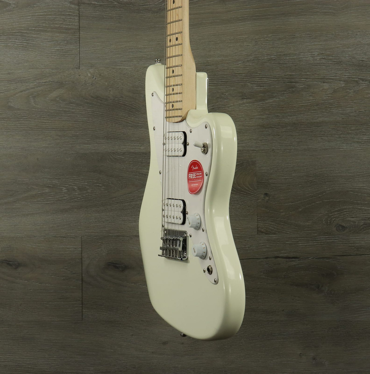 Squier Mini Jazzmaster HH Olympic White - K&S Music Center LLC