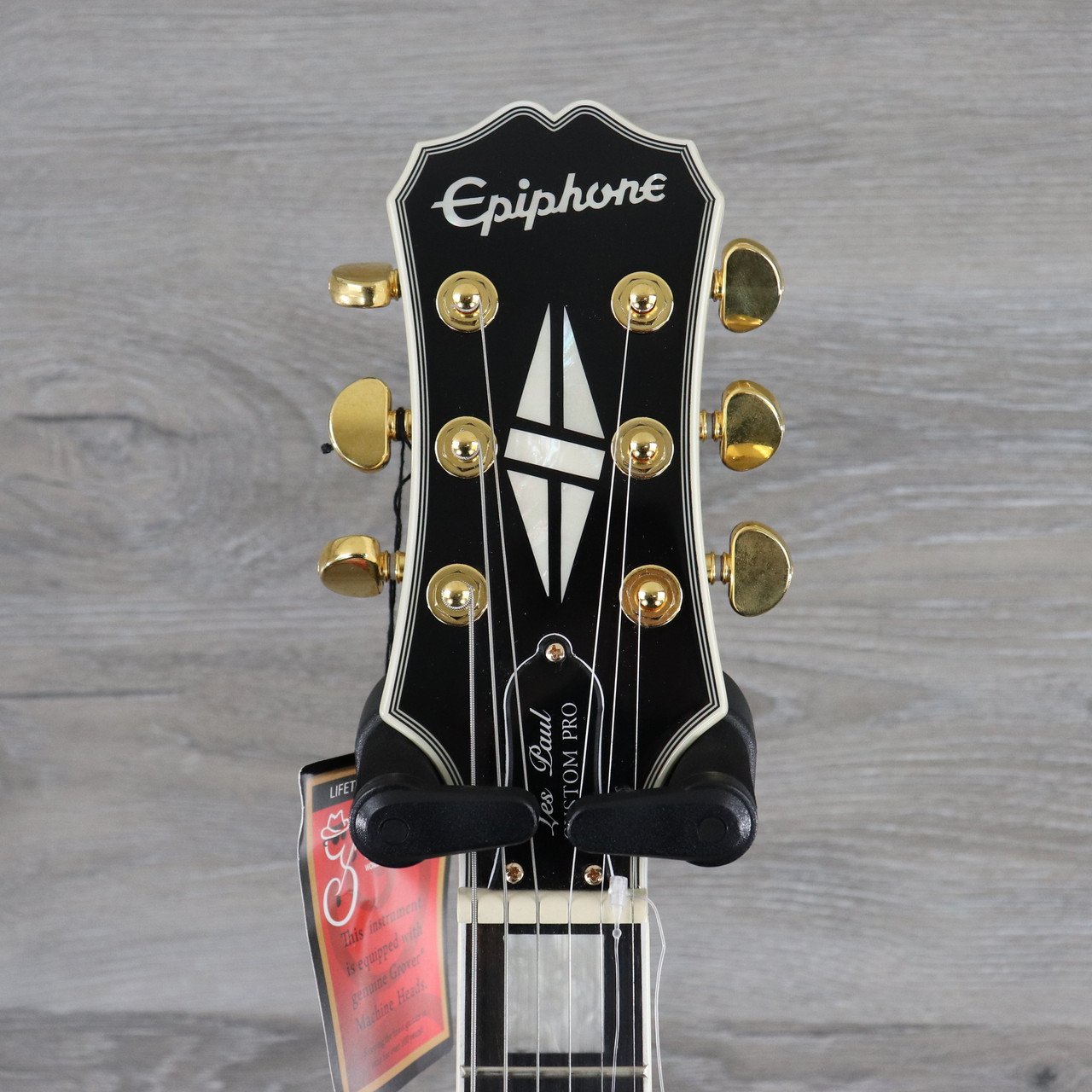 Epiphone Les Paul Custom PRO ホワイト ｜美品 Epiphone Les Paul Custom - Pro Alpine White