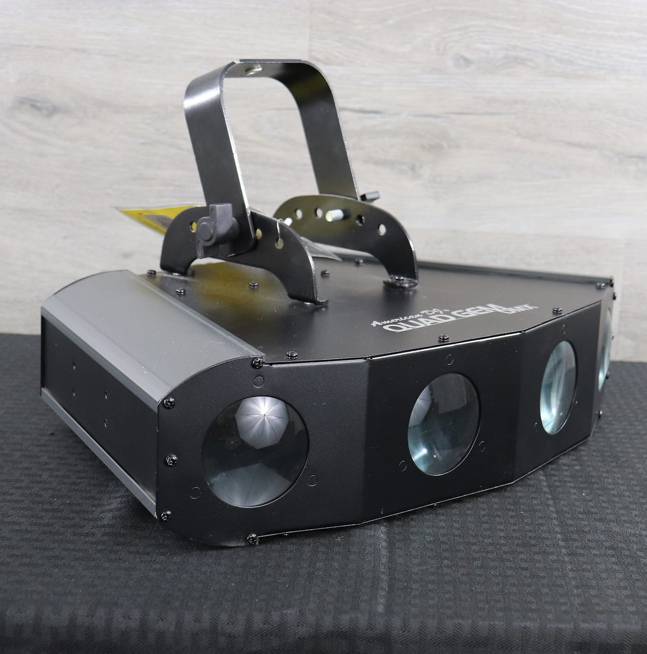 American DJ QUAD-GEM-DMX Moonflower LED Light Black - K&S Music