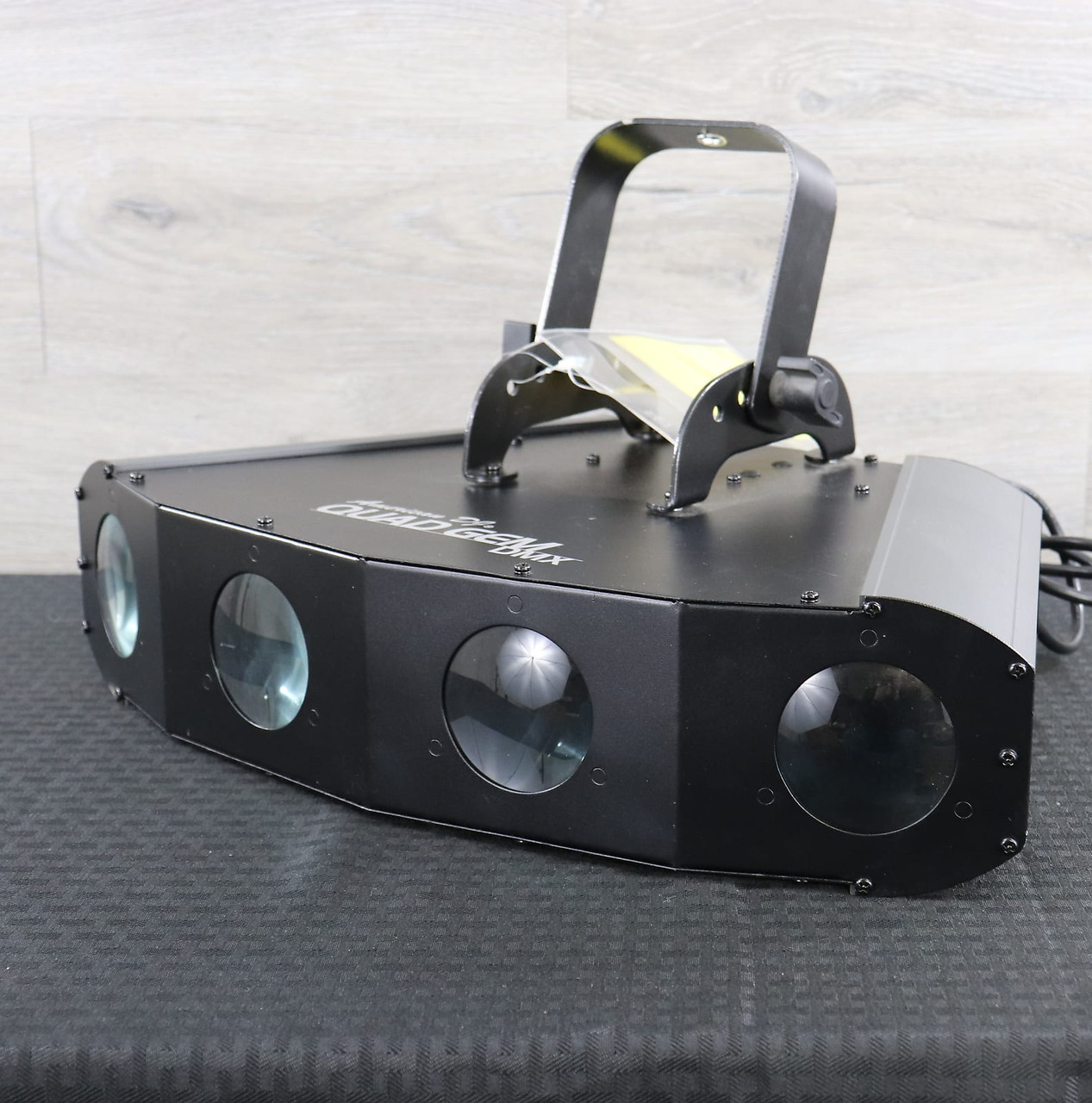 American DJ QUAD-GEM-DMX Moonflower LED Light Black - K&S Music