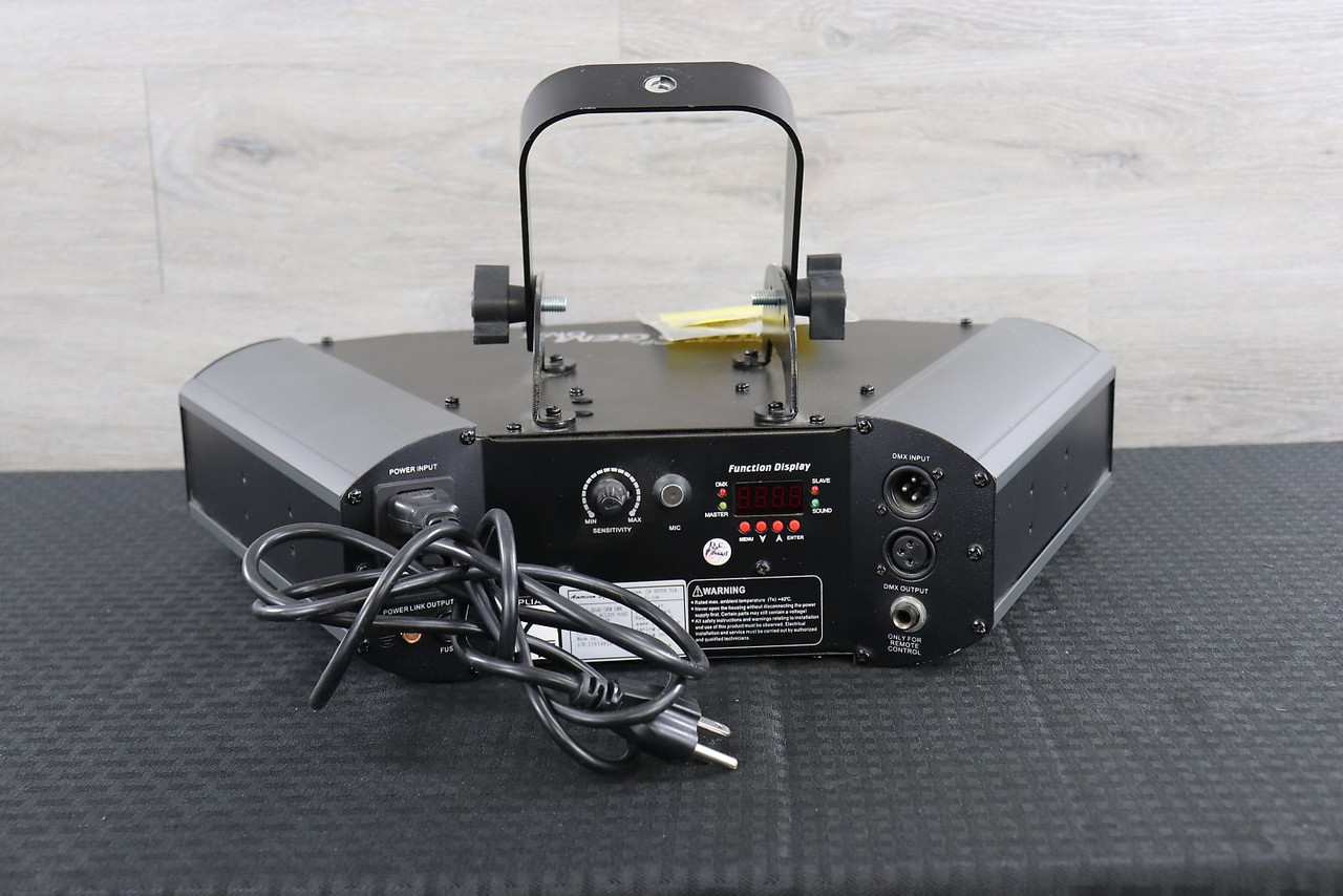 American DJ QUAD-GEM-DMX Moonflower LED Light Black - K&S Music
