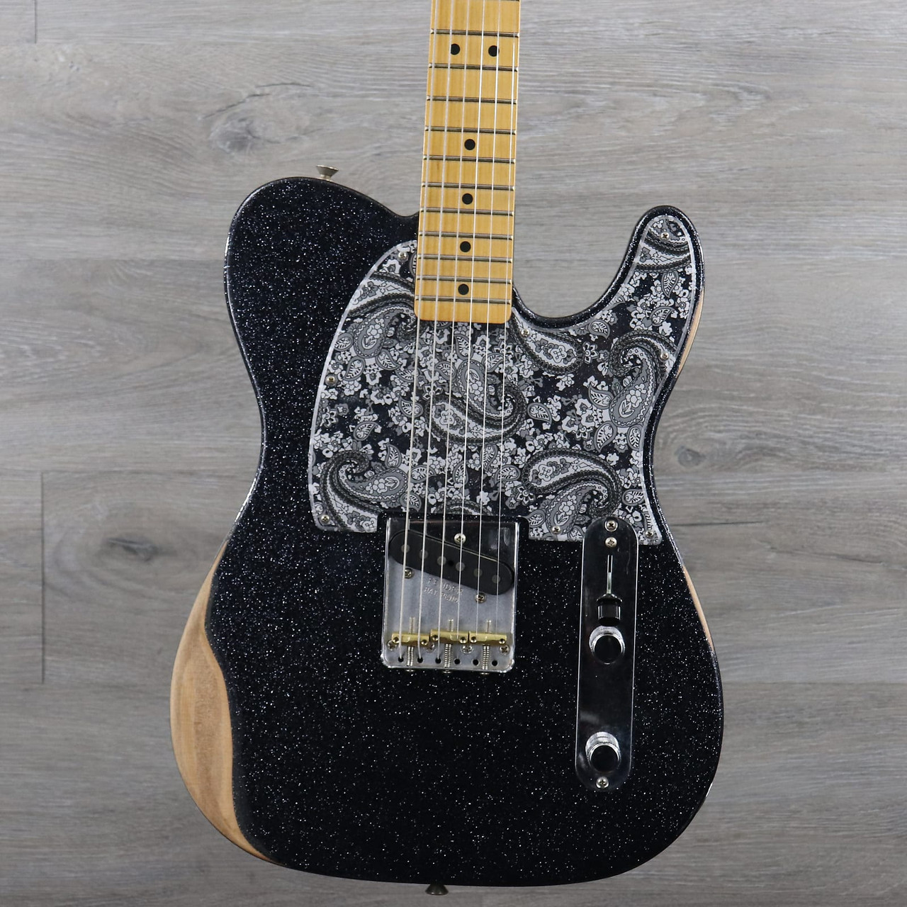 Fender Brad Paisley Road Worn Esquire Black Sparkle