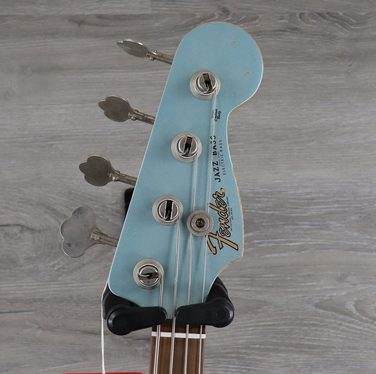 Fender 60th Anniversary Road Worn '60s Jazz Bass Firemist Silver K&S