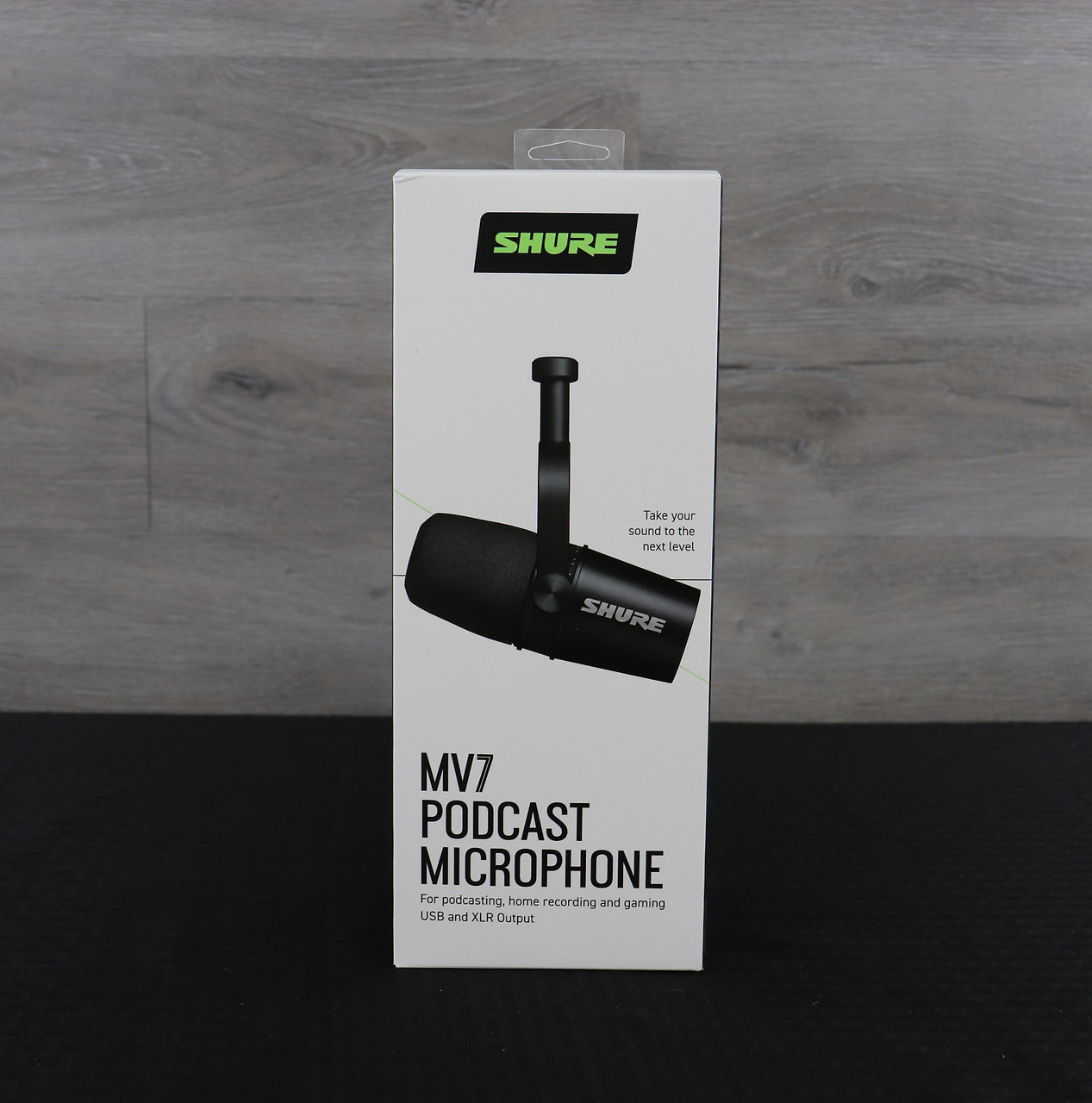 SHURE MV7 MV7-K USB Podcast Dynamic Live Recording Microphone (MV7-S, MV7-K,  MV 7S, MV 7K)
