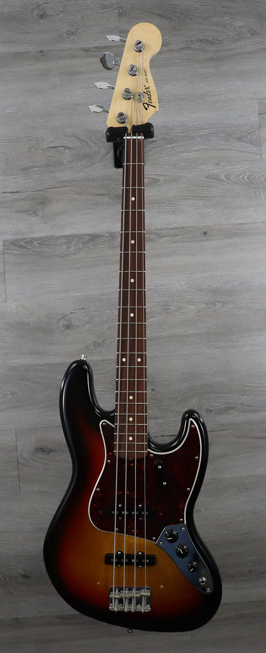 Fender MIM Classic Player 60's Jazz Bass with Replacement Neck Sunburst