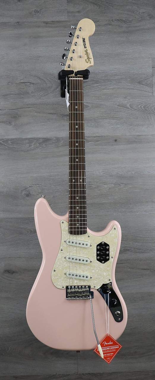 Squier Paranormal Cyclone Shell Pink - K&S Music Center LLC