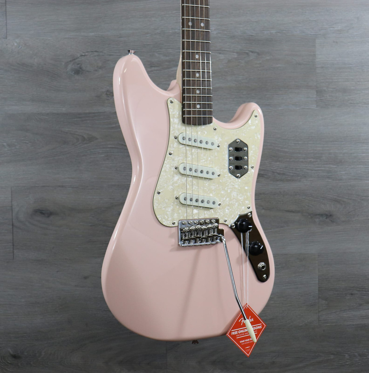 Squier Paranormal Cyclone Shell Pink - K&S Music Center LLC