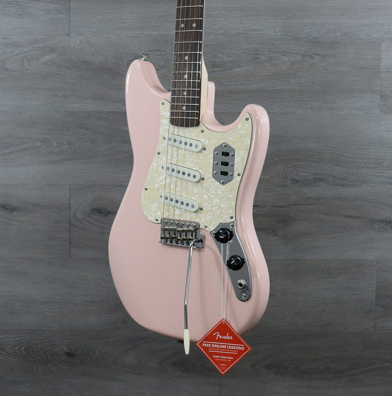 Squier Paranormal Cyclone Shell Pink - K&S Music Center LLC