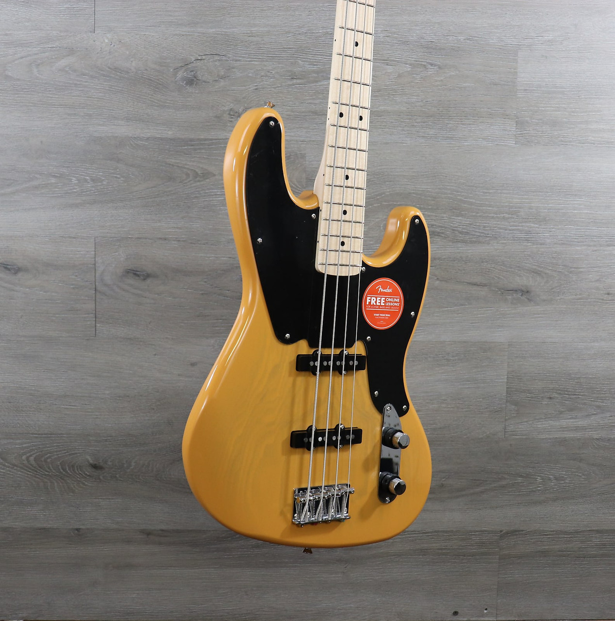 Squier Paranormal Jazz Bass '54 Butterscotch Blonde - K&S Music
