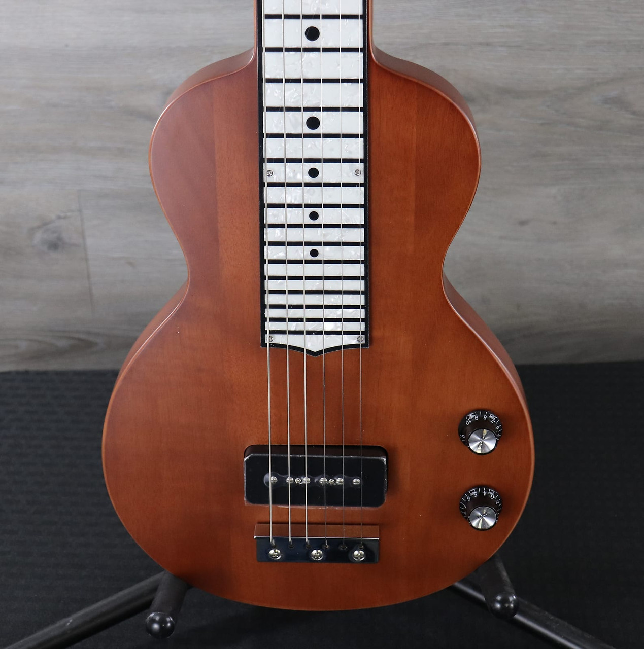 Recording King RG-31 Lap Steel Satin Natural Mahogany - K&S Music
