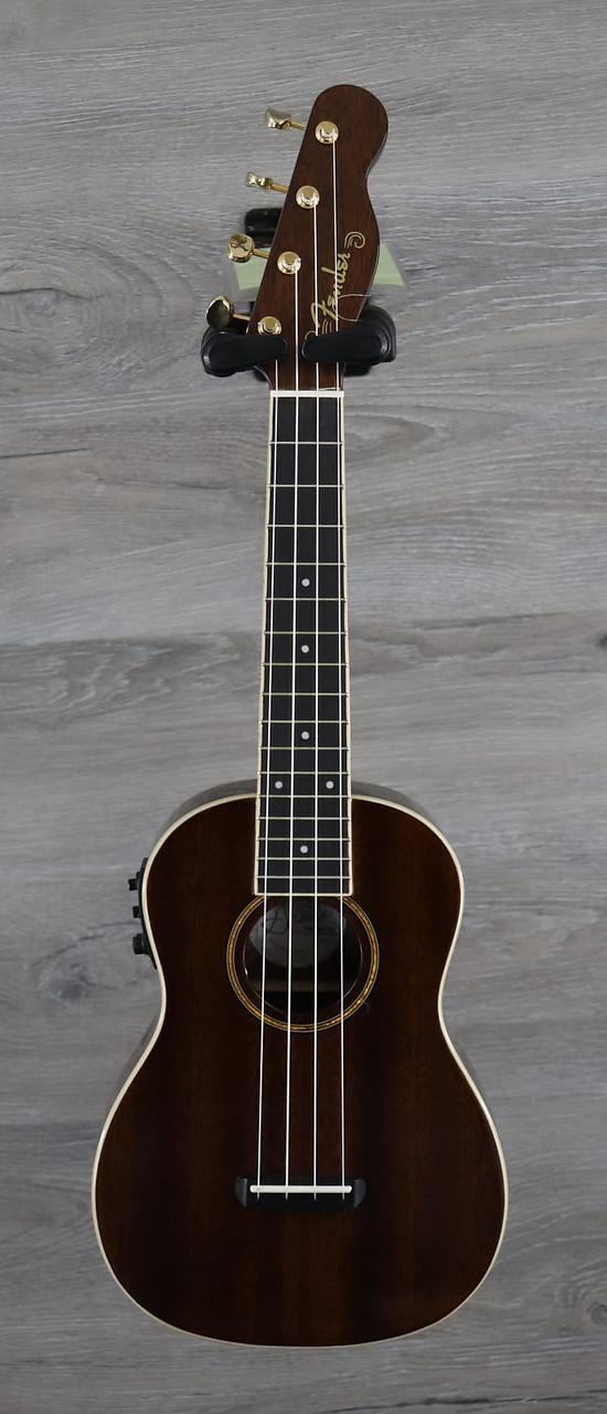Fender Grace VanderWaal Signature Concert Ukulele Natural - K&S