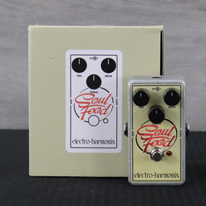 Electro-Harmonix Soul Food Transparent Overdrive Cream Electro-Harmonix Soul Food Transparent Overdrive Cream